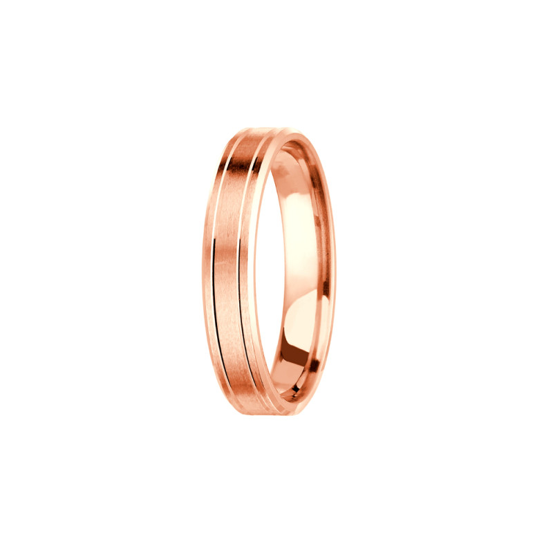 Herren-Trauring Sir Mat – 18K Gold oder Platin 950 | Celinni