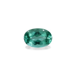 Grüner Turmalin lengte OVAL...