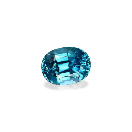 Blauer Zirkon lengte OVAL Blau 15.93 karaten