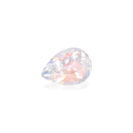 Pear-cut rainbow moonstone White 6.30 carats
