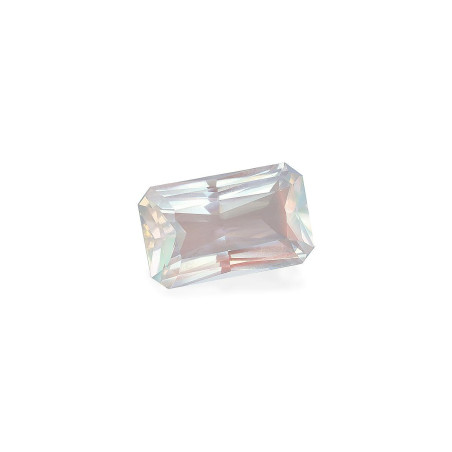 RECTANGULAR-cut rainbow moonstone White 10.20 carats