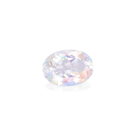 OVAL-cut rainbow moonstone White 6.28 carats