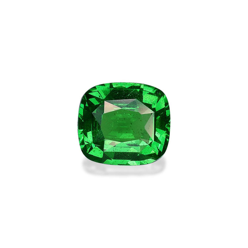 CUSHION-cut tsavorite Green 2.15 carats