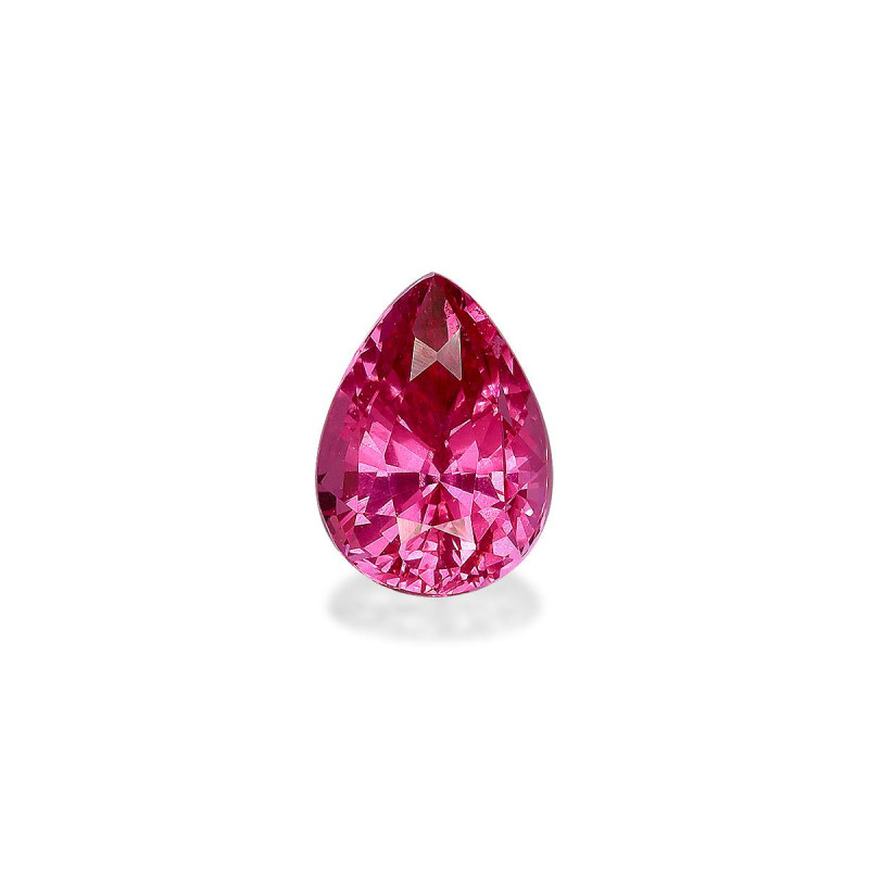 粉红尖晶石 taille 梨子 泡泡糖粉红色 2.85 carats