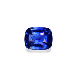蓝宝石 taille 靠垫 钴蓝色 1.05 carats