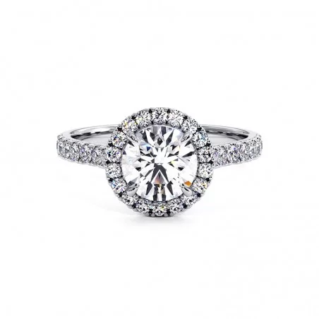 Solitaire Diamant Rond Ma Vie 2 carats