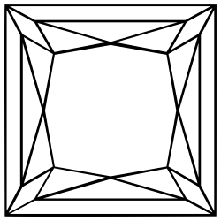 1-克拉公主形钻石