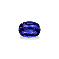 坦桑石 taille 椭圆形 蓝色 8.58 carats