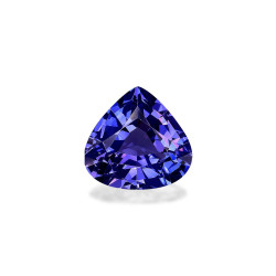 Peervormige Tanzaniet Violet Blauw 8.74 karaat