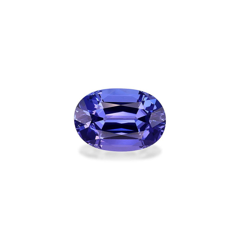 Tansanit lengte OVAL Violettblau 7.01 karaten