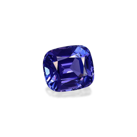 CUSHION-cut Tanzanite Violet Blue 7.45 carats