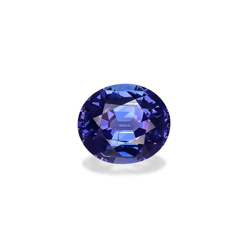 坦桑石 taille 椭圆形 蓝色 5.58 carats