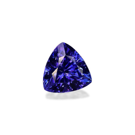 Trilliant-cut Tanzanite Violet Blue 6.21 carats