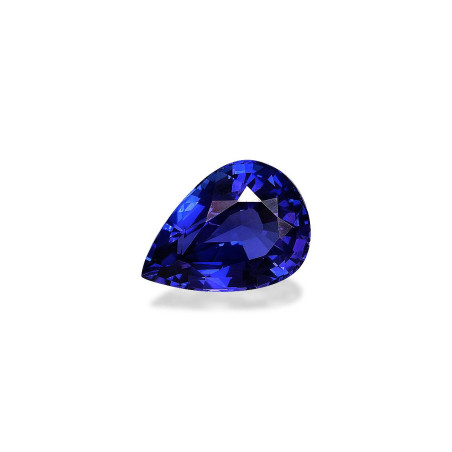 Pear-cut Tanzanite Blue 6.64 carats