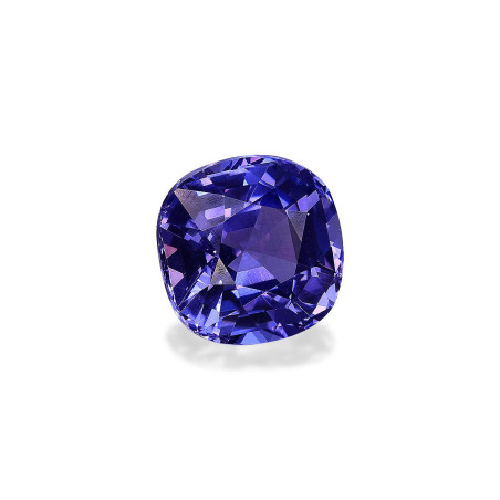 CUSHION-cut Tanzanite Violet Blue 6.26 carats