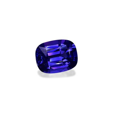 CUSHION-cut Tanzanite Violet Blue 5.99 carats