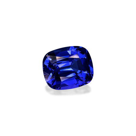 CUSHION-cut Tanzanite Violet Blue 5.26 carats