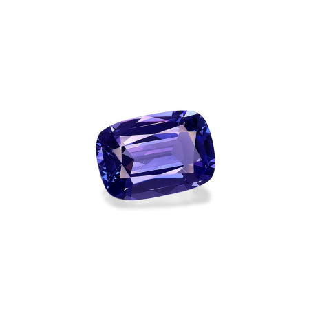 CUSHION-cut Tanzanite Violet Blue 5.87 carats