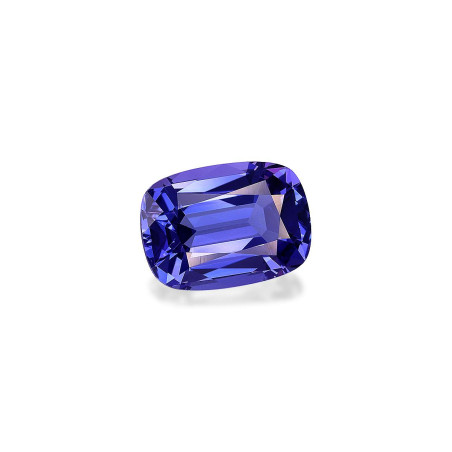 CUSHION-cut Tanzanite Violet Blue 5.64 carats