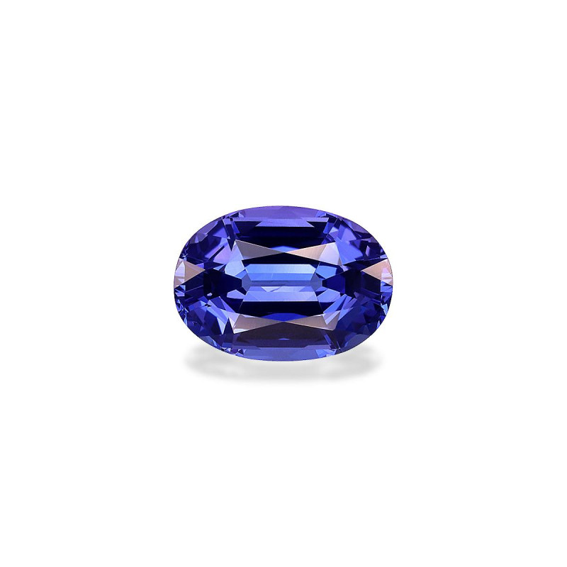 坦桑石 taille 椭圆形 蓝色 3.41 carats