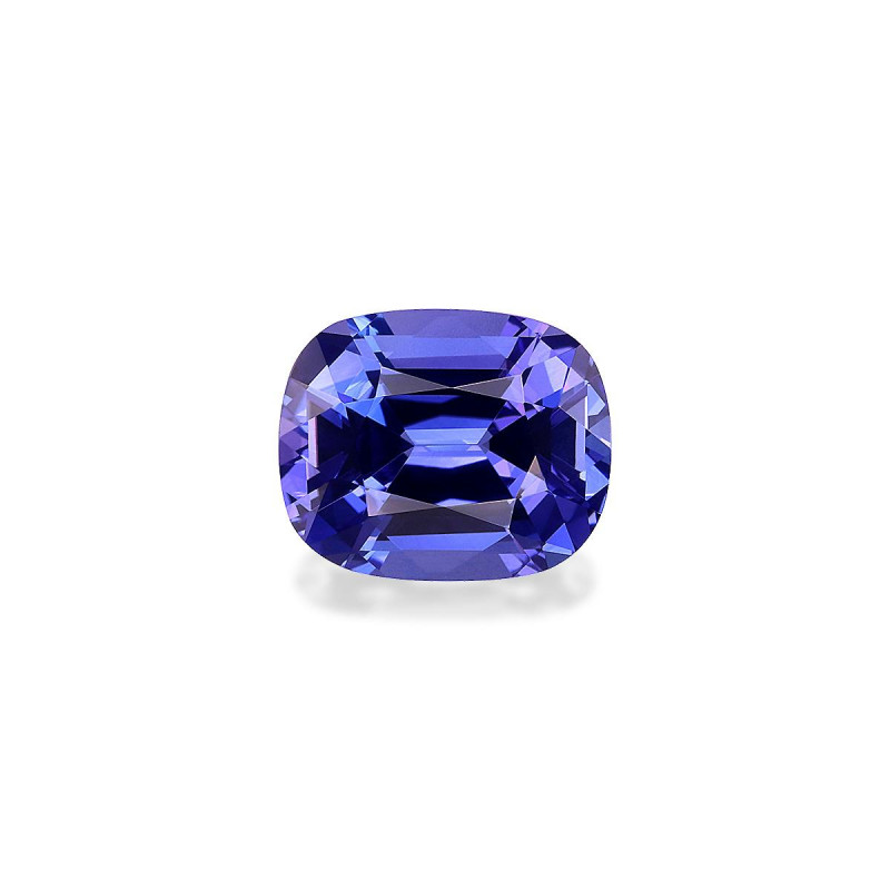 坦桑石 taille 靠垫 紫罗兰蓝 3.68 carats