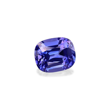 CUSHION-cut Tanzanite Violet Blue 3.68 carats