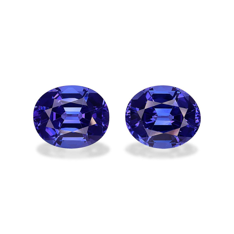 坦桑石 taille 椭圆形 紫罗兰蓝 13.34 carats