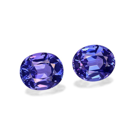 OVAL-cut Tanzanite Violet Blue 10.21 carats