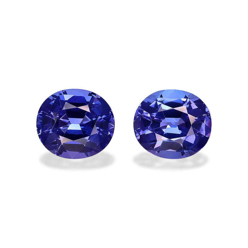 坦桑石 taille 椭圆形 紫罗兰蓝 9.11 carats