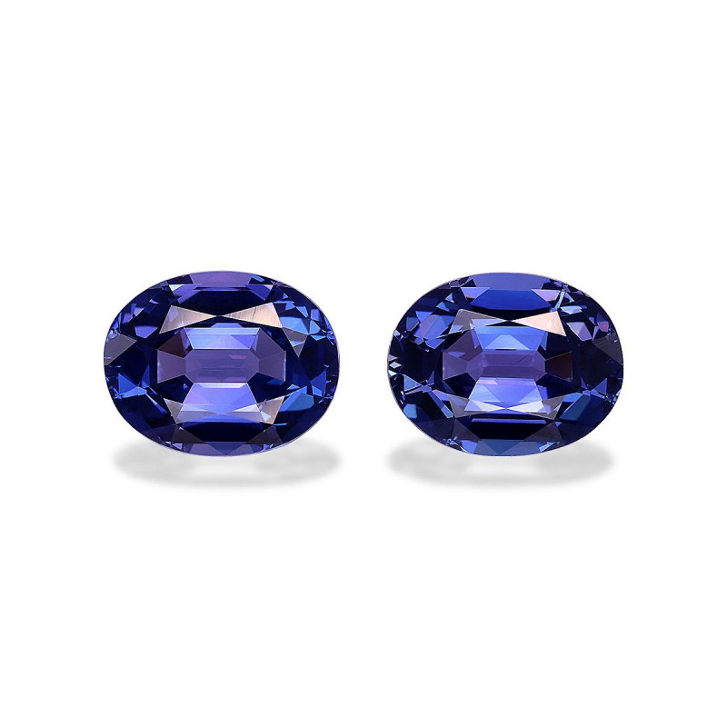 坦桑石 taille 椭圆形 蓝色 8.72 carats