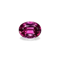 rhodolite الحجم بيضاوي...