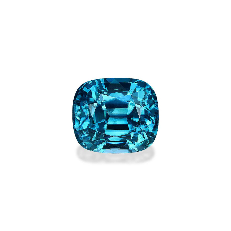 Zircon Bleu taille COUSSIN Bleu 19.63 carats
