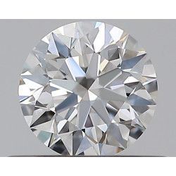 الماس بشكل دائري بوزن 0.4 قيراط