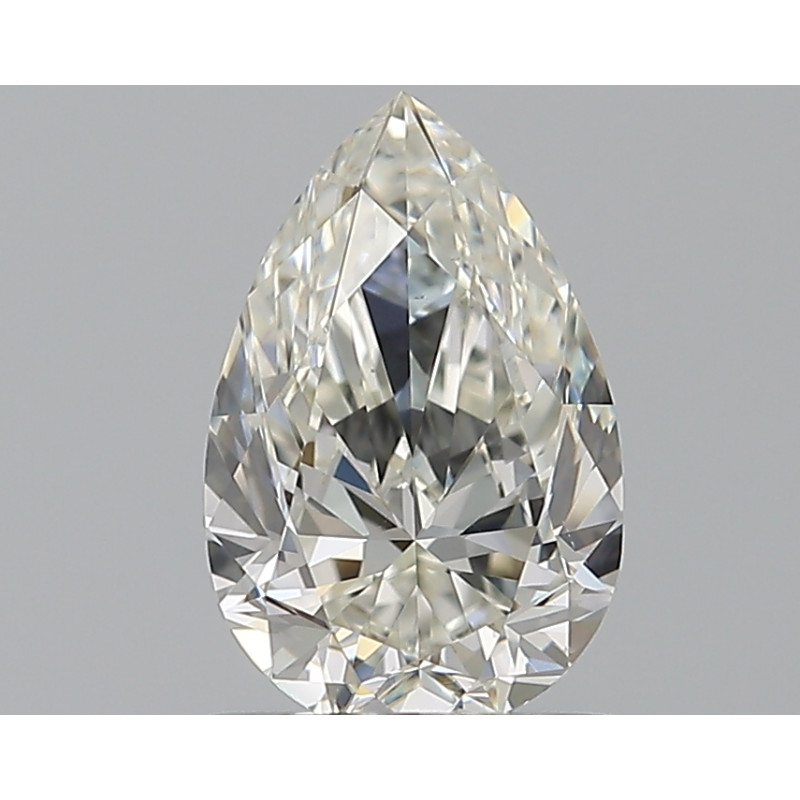 الماس على شكل كمثرى بوزن 0.72 قيراط