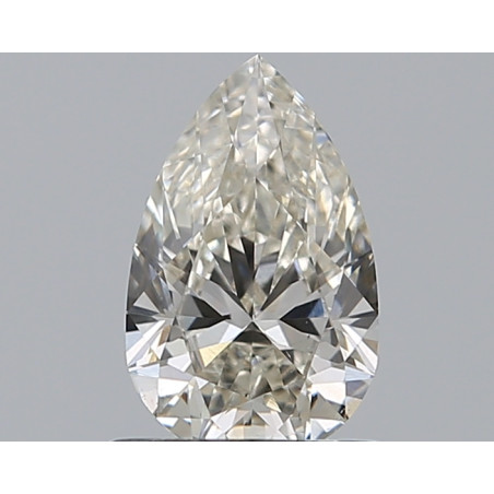 الماس على شكل كمثرى بوزن 0.75 قيراط