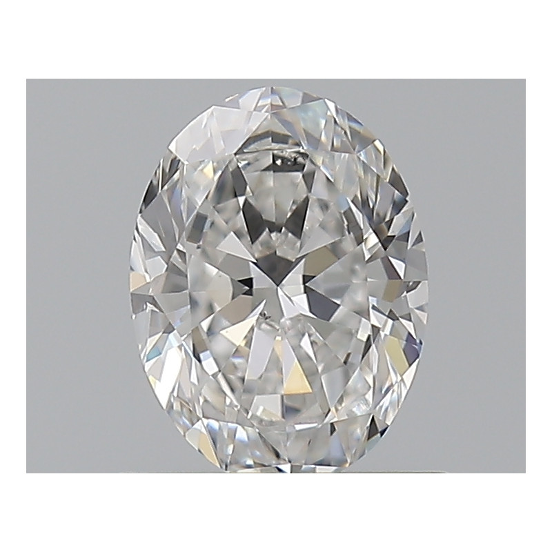 الماس على شكل بيضاوي بوزن 0.8 قيراط