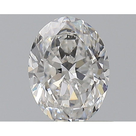 الماس على شكل بيضاوي بوزن 0.8 قيراط