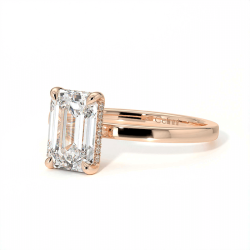 خاتم خطوبة Promesse Halo مشع مخفي – Celinni