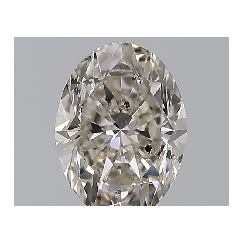 الماس على شكل بيضاوي بوزن 1.01 قيراط