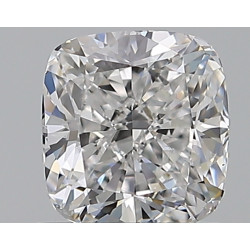 الماس بشكل وسادة 0.75 قيراط