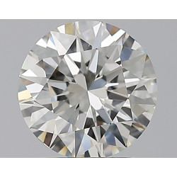 1,8-karaat ronde vorm diamant