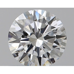 الماس بشكل دائري بوزن 0.49 قيراط