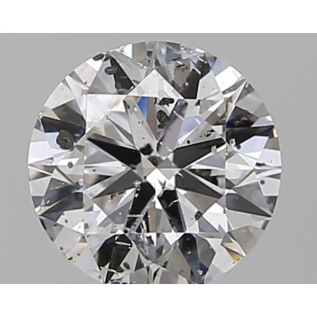 الماسة بشكل دائري بوزن قيراط واحد