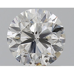 1-karaat ronde vorm diamant