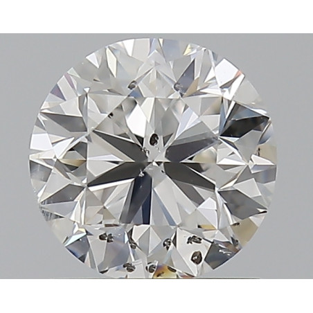 الماسة بشكل دائري بوزن قيراط واحد