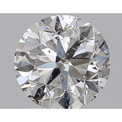 الماسة بشكل دائري بوزن قيراط واحد