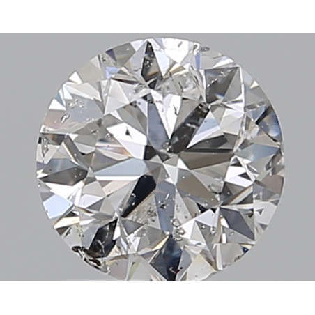 الماسة بشكل دائري بوزن قيراط واحد