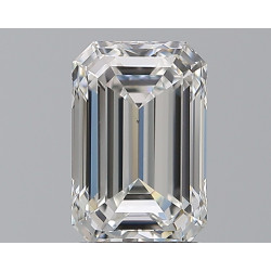 الماس على شكل زمرد بوزن 2.01 قيراط