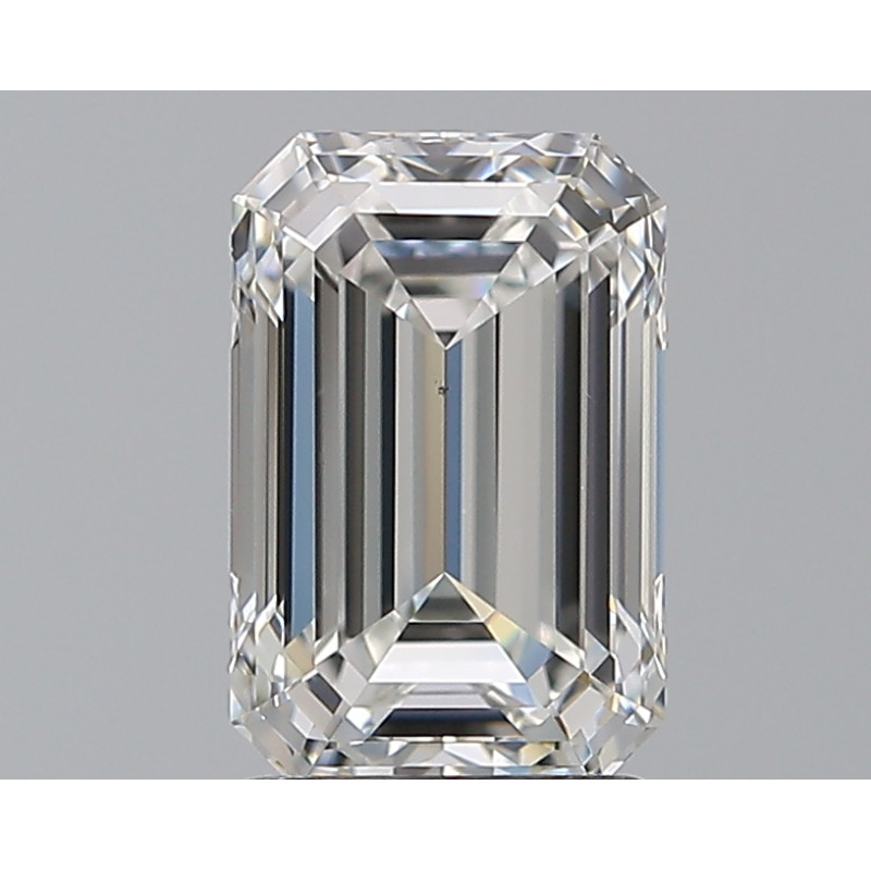 الماس على شكل زمرد بوزن 2.01 قيراط