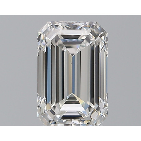 الماس على شكل زمرد بوزن 2.01 قيراط